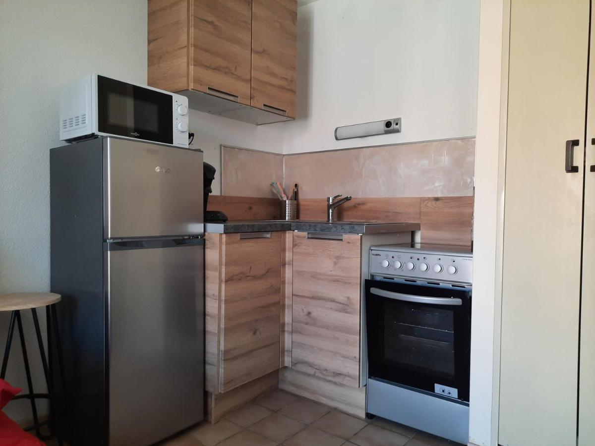 Apartamento Studio Vue Sur Mer Le Barcarès Exterior foto